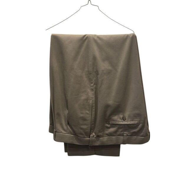 Savane khaki Chino Cotton Pants 46/30 - Picture 4 of 10